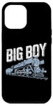 Coque pour iPhone 12 Pro Max Big Boy 4000 Locomotive à vapeur Locomotive Train Lover Lover