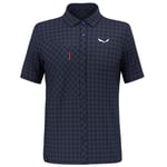 Salewa T-Shirt Brand Model Puez Dry M S/S Shirt Navy Blazer