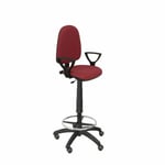 Tabouret Ayna bali Piqueras y Crespo BGOLFRP Rouge Bordeaux