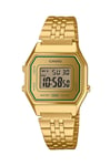 Casio Vintage Gold Dial Quartz Casual Women's Ladies Watch LA680WEGV-9A