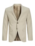 JACK&JONES Men's JPRFRANCO Blazer NOOS, Pure Cashmere/Fit:Super Slim FIT, 40R