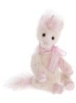 Charlie Bears Minimo Collection Bijou Unicorn Pale Pink Mohair  Limited Edition