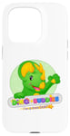 iPhone 15 Pro Cute Dinosaur Trey the Triceratops Dino-Buddies Dino-Stars Case