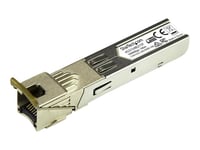 Startech.Com Hpe 453154-B21 Compatible Sfp Module, 1000Base-T, Sfp To Rj45 Cat6/Cat5e, 1Ge Gigabit Ethernet Sfp, Rj-45 (Copper) 100M, Hpe 6120Xg, 6120G, Flex Fabric, Mini Gbic Sfp Module - Lifetime Warranty (453154B21st) - Sfp-Sändar/Mottagarmodul (