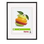 Hama Cadre photo en plastique "Sevilla" (taille du Cadre de 60 x 80 cm avec bordure de 13 mm x 20 mm, pour une photo de 40 x 60 cm) Noir