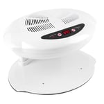 LED Hot & Cold Air Nail Dryer Nail Curing Drying Fan Manicure White 2IN1 220V UK