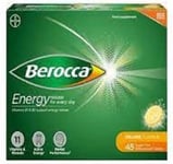 Berocca Vitamin C Effervescent Tablets, with Magnesium, Vitamin B12 & Vitamin B 