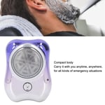 (Gradient Purple)Electric Beard Clipper Mini Electric Trimmer Fast Charging