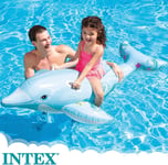 Large Inflatable Ride On Lil Dolphin Swimming Pool Fun