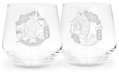 ABYstyle Pokémon Magikarp And Gyarados 2 Glass Set