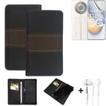 Phone Case + earphones for Realme 11 5G Wallet Cover Bookstyle protective