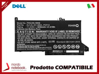 Batterie PowerQ pour Dell Latitude 12 7000 3650 MAH 11.4V P/N C27RW Noir