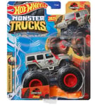 Hot Wheels Monster Trucks 2023 - Jurassic Park Jeep Vehicle 1:64 Scale