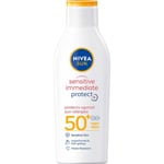 NIVEA Sun Sensitive Immediate Protect Lotion SPF50+ 200 ml