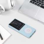 Portable Screen Mp4 Music Player Support 32gb Tf Card With H Blue