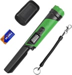 DR.ÖTEK Pinpointer Détecteur de Métaux, IP68 Entièrement Étanche, Portable Pin Pointer avec Écran LCD, Novatrice De Suppression des Interférences, Sensibilité Plus Élevée, 3 Modes D'alerte, Vert