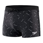 Speedo Valmilton Swim Briefs Homme, Noir/Gris, 36 FR