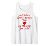 Funny Cardiac Monitor Tech A-fib EKG Nursing Tank Top