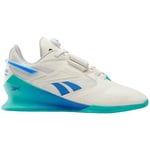 Reebok Men's Legacy Lifter III Sneaker, Chalk/unlshdgreen/kineticblue, 10.5 UK