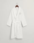 Crest Robe - White