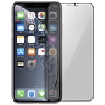 Film Écran iPhone XR Verre Trempé Biseauté Anti-espion Bord noir