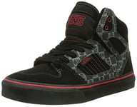 Vans Y Allred, Baskets Mode Mixte Enfant - Noir (Checker Skulls Eq0), 34 EU