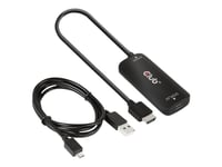 Club 3D - Videokort - Hdmi, Mikro-Usb Typ B (Endast Ström) Till 24 Pin Usb-C Hona - 26 Cm - Aktiv, 4K120 Hz (3840 X 2160) Stöd, 8K30 Hz (7680 X 4320) Stöd