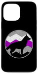 Coque pour iPhone 13 Pro Max Drapeau asexué LGBT vintage LGBTQ Ace Asexuality Gay Pride