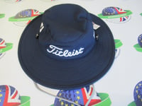 titleist tour aussie hat navy blocks the sun upf 50+ one size fits all