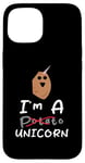 Coque pour iPhone 15 Funny Potato I'm A Potato Unicorn Funny Patate Unicorn Memes