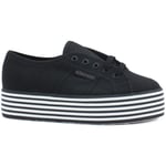 Chaussures Superga  2790 Multicolor Black White S00FCR0