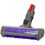 SPARES2GO Soft Roller Brush Head Hard Floor Turbine Tool Compatible with Dyson V7 SV11 Vacuum Cleaner
