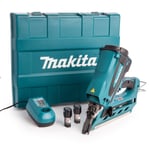 Makita GN900SE 7.2V First Fix Gas Nailer (2 x 1.5Ah Batteries)