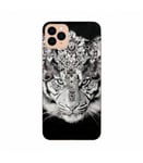 Coque Iphone 11 Tigre Noir indien bijoux