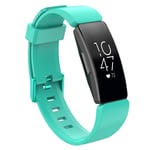 Fitbit Inspire / Inspire HR klockband av silikon - Storlek: S / Cyan