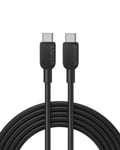 cable USB C vers USB C (3 m), (60 W/3 A) 310 Câble de charge USB C pour iPhone 15, Samsung Galaxy S23, iPad Pro 2021, iPad Mini 6, iPad Air 4, MacBook Pro 2020, Switch (USB 2.0)