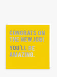 Redback Cards You'll Be Amazing New Job Card