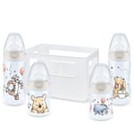 NUK Disney Winnie The Pooh First Choice + Baby Bottle Starter Set 4 Anti-Colic B