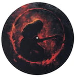 Slipmat Tapis de Tourne-Disque en Caoutchouc Guitarist Tapis pour Gramophone 30,5 cm (12")