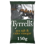 Tyrrells Sea Salt & Cider Vinegar Sharing Crisps 150 g