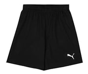 PUMA Mixte Enfant Teamrise Jr Short Décontracté, Puma Noir-puma Blanc, 164 EU