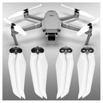 Master Airscrew - DJI Mavic 2 Stealth Upgrade Propellers - Propeller till DJI Mavic 2 Pro / Zoom - Vit - Kit 4-Pack