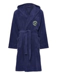 Men's Woven Bathrobe Morgonrock Badrock Blue Emporio Armani