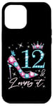 iPhone 14 Plus 12 & Loving it 12th Birthday 12 Years Old Girl Queen Bday Case