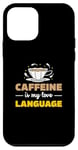 Coque pour iPhone 12 mini Caféine Is My Love Language Funny Coffee Brewers A Barista