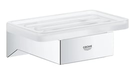 Grohe Selection Cube Såpeskål Glass/Krom - 40806000G