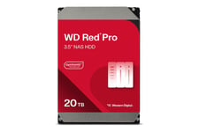 WD Red Pro WD201KFGX - 20 TB - HDD - 7200 rpm - SATA 6Gb/s