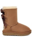 UGG Kids' 1017394t-bailey Bow Ii, Brown, Size 7 Younger