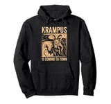 Krampus Is Coming To Town Christmas Monster Men Women Kids Pullover Hoodie