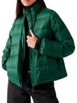 Levi's Women's WMS Packable Down Jacket, Python Green, L